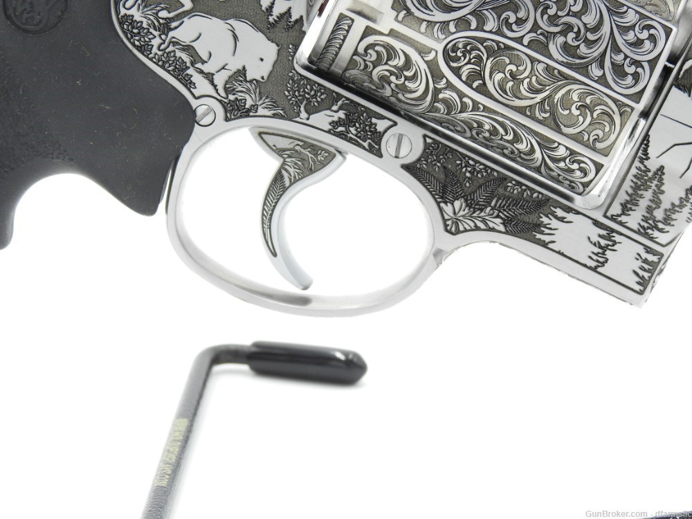 Ultra Rare Custom Engraved S&W Smith & Wesson 500 S&W500 4" 500 MAG COMP-img-19