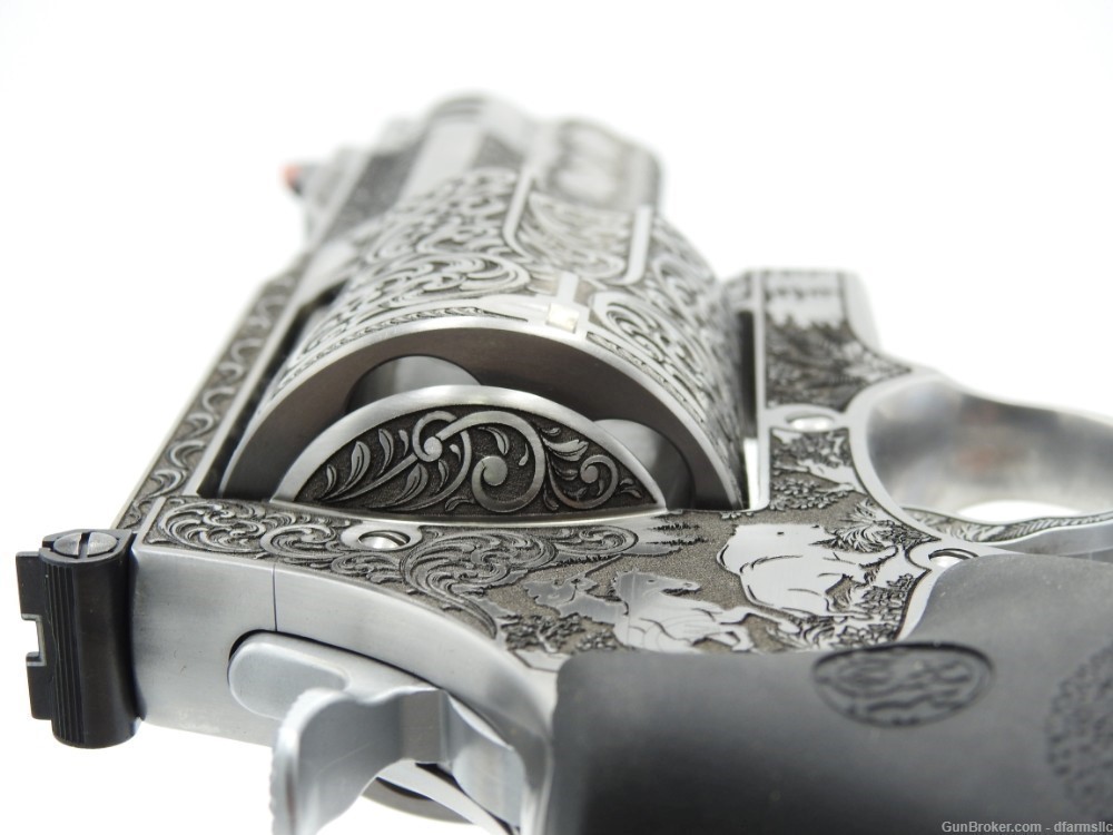 Ultra Rare Custom Engraved S&W Smith & Wesson 500 S&W500 4" 500 MAG COMP-img-35