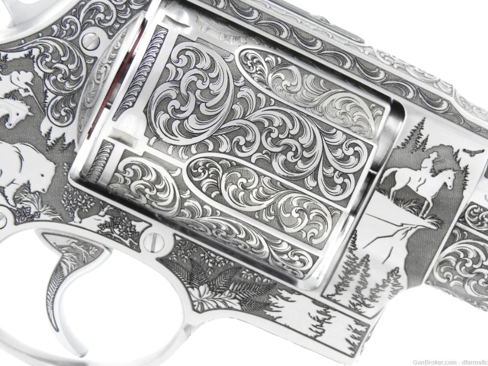 Ultra Rare Custom Engraved S&W Smith & Wesson 500 S&W500 4" 500 MAG COMP-img-16