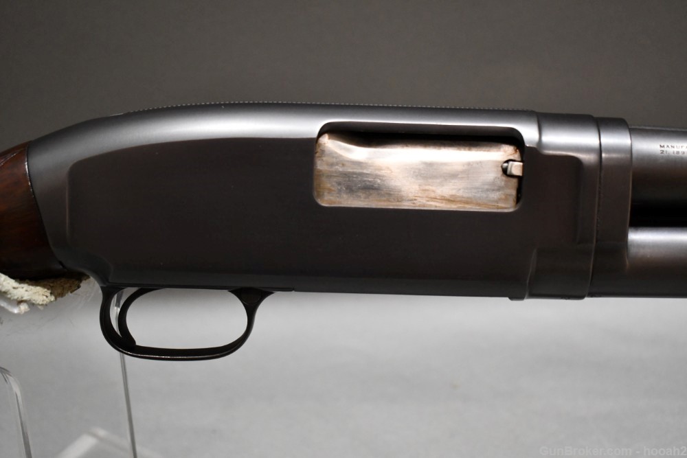 Winchester Model 1912 Pump Shotgun 2 3/4" 12 G 30" Nickel 1919-img-4