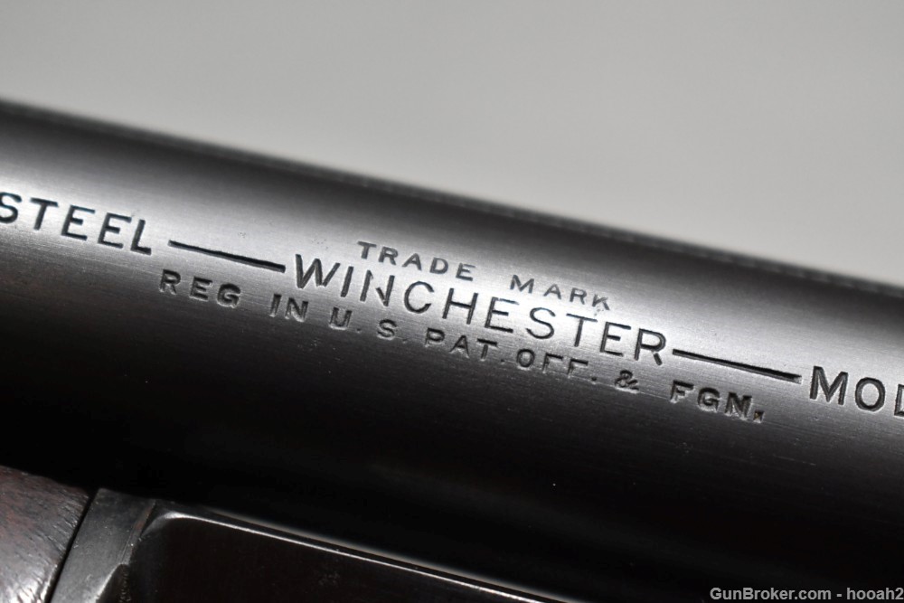 Winchester Model 1912 Pump Shotgun 2 3/4" 12 G 30" Nickel 1919-img-41