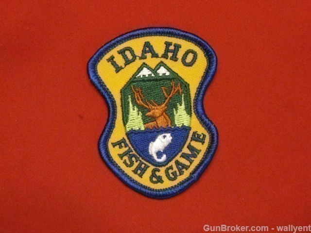 Idaho Fish & Game Warden Patch Badge Hat Shirt Uniform-img-0