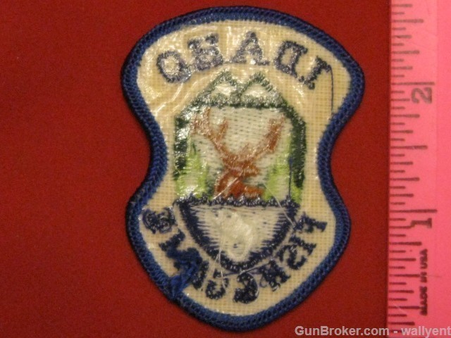 Idaho Fish & Game Warden Patch Badge Hat Shirt Uniform-img-1