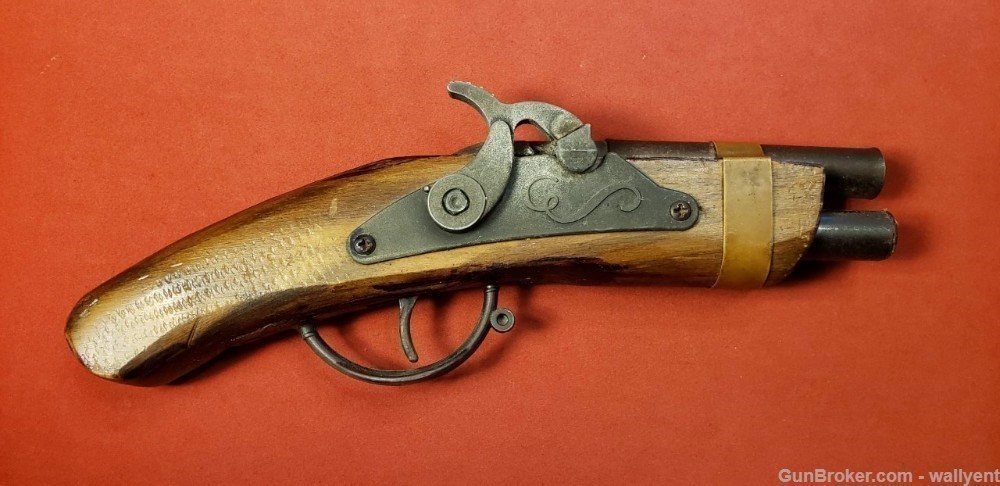Parris Savannah TN. USA Cap Gun Rifle 1689 & Pistol Over/Under Toy vintage -img-10