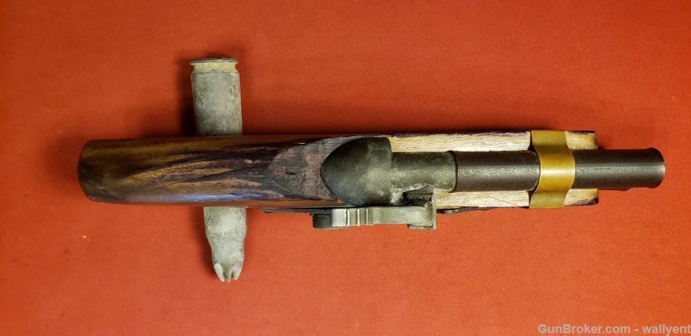 Parris Savannah TN. USA Cap Gun Rifle 1689 & Pistol Over/Under Toy vintage -img-12