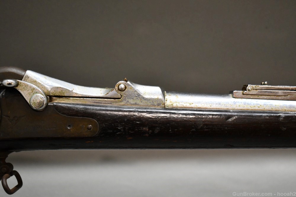 Custom US Springfield Model 1884 Trapdoor Single Shot Rifle 45-70 Govt READ-img-4