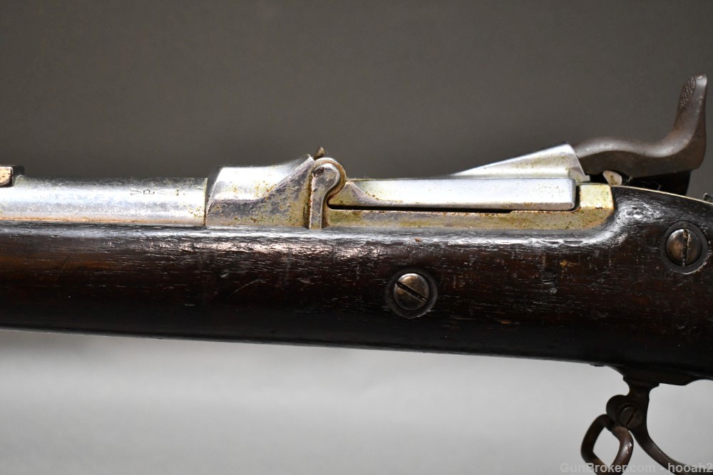 Custom US Springfield Model 1884 Trapdoor Single Shot Rifle 45-70 Govt READ-img-11