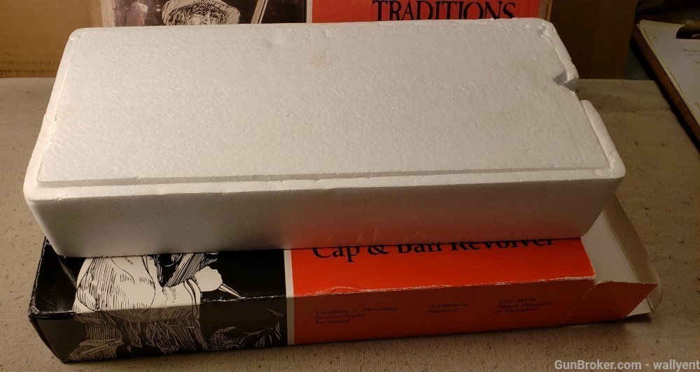 Traditions FR18602 Factory Box 1860 Colt Army Revolver Manual Papers Sleeve-img-6