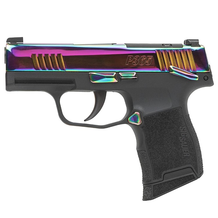 Sig Sauer P365 380 Rainbow .380 ACP 3.1" Bbl Pistol w/(2) 10rd Mags-img-0