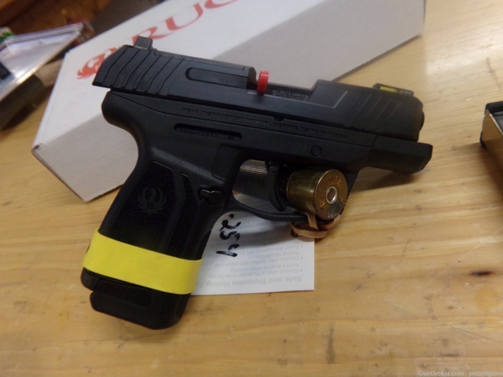 Ruger Max 9,  9mm  Optics Ready With Fiber optic Sights, New In Box-img-1