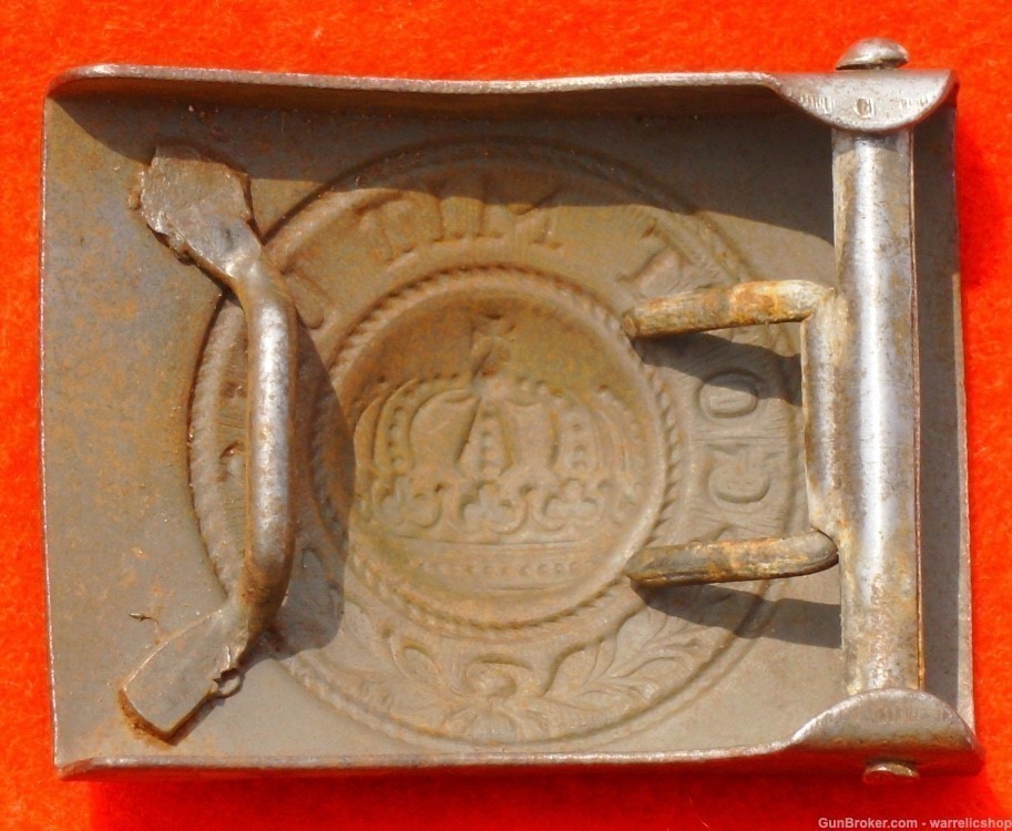WW1 Prussian m1915 belt buckle-img-1