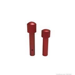 AR15 Anodized Red Extended Takedown Pins 