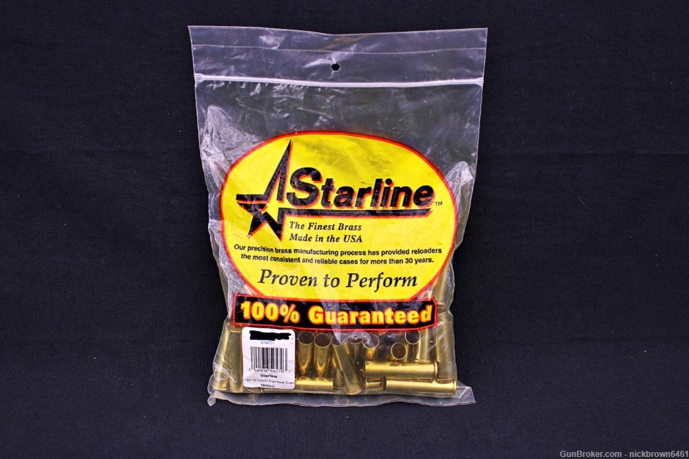 NEW STARLINE BRASS .45-70 GOVERNMENT #4570 LARGE PRIMER 100 COUNT-img-1