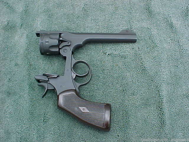Vintage WEBLEY MK Vl .455 BNP Revolver C1920 Test Fired with 45 ACP Ammo CR-img-8