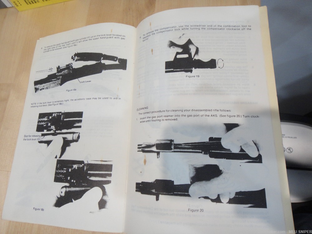 Original SKS AKS AK-47 Instruction Manual with parts list & extras (G402)-img-8