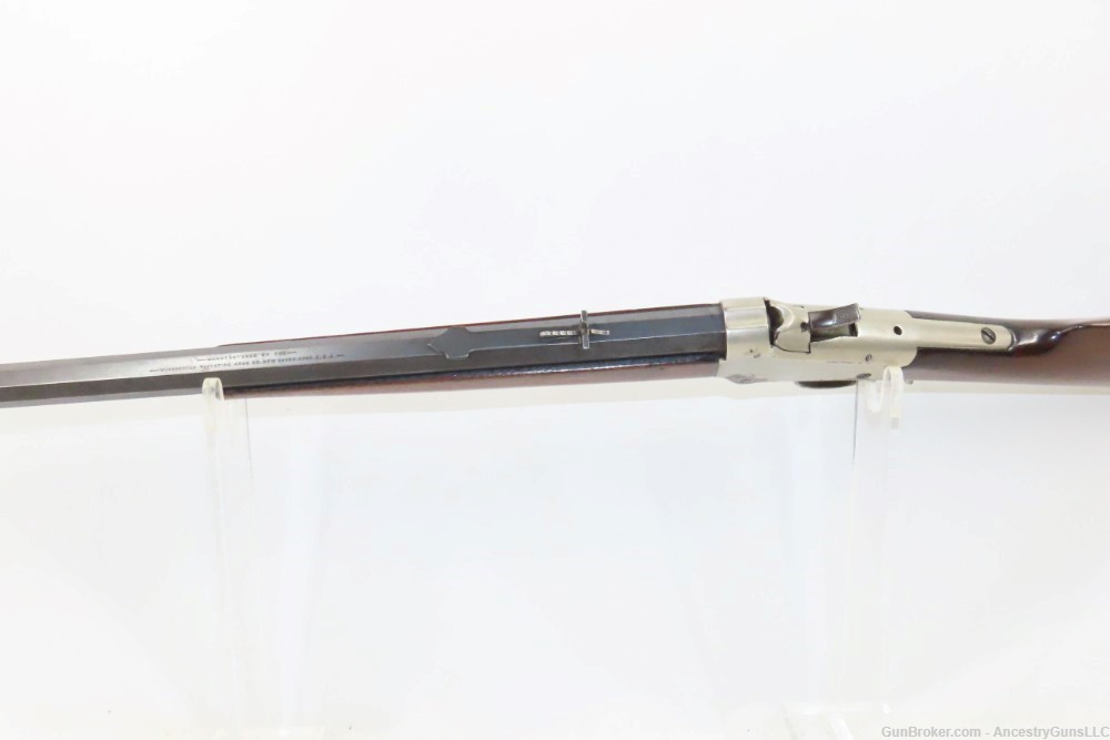 1891 Antique WINCHESTER M1885 LOW WALL .22 SHORT SINGLE SHOT Rifle WILD WES-img-12