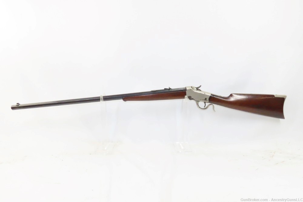 1891 Antique WINCHESTER M1885 LOW WALL .22 SHORT SINGLE SHOT Rifle WILD WES-img-1