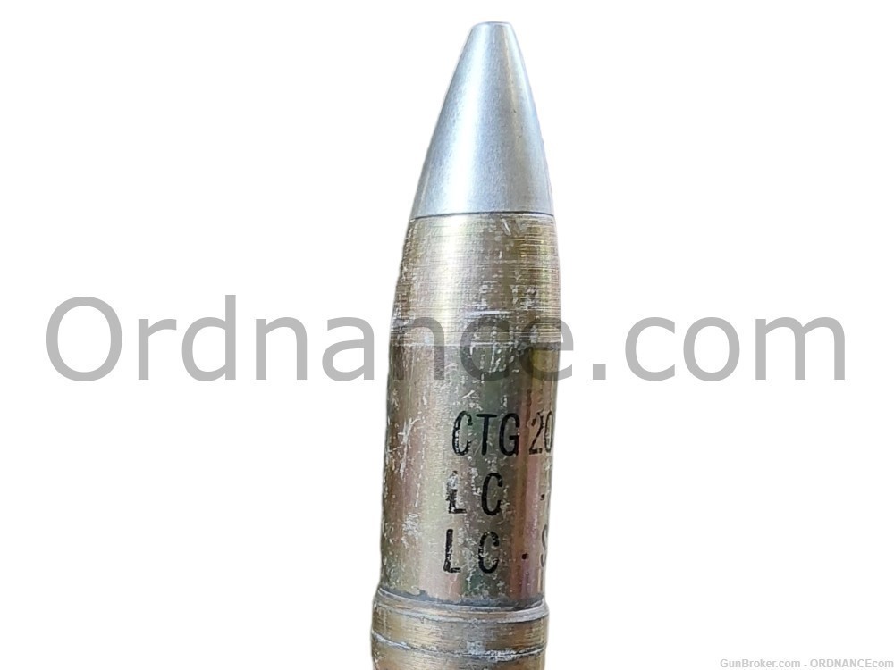 20mm US drill round Rh-202 HS.820 20x139mm anti-aircraft inert shell ammo -img-7