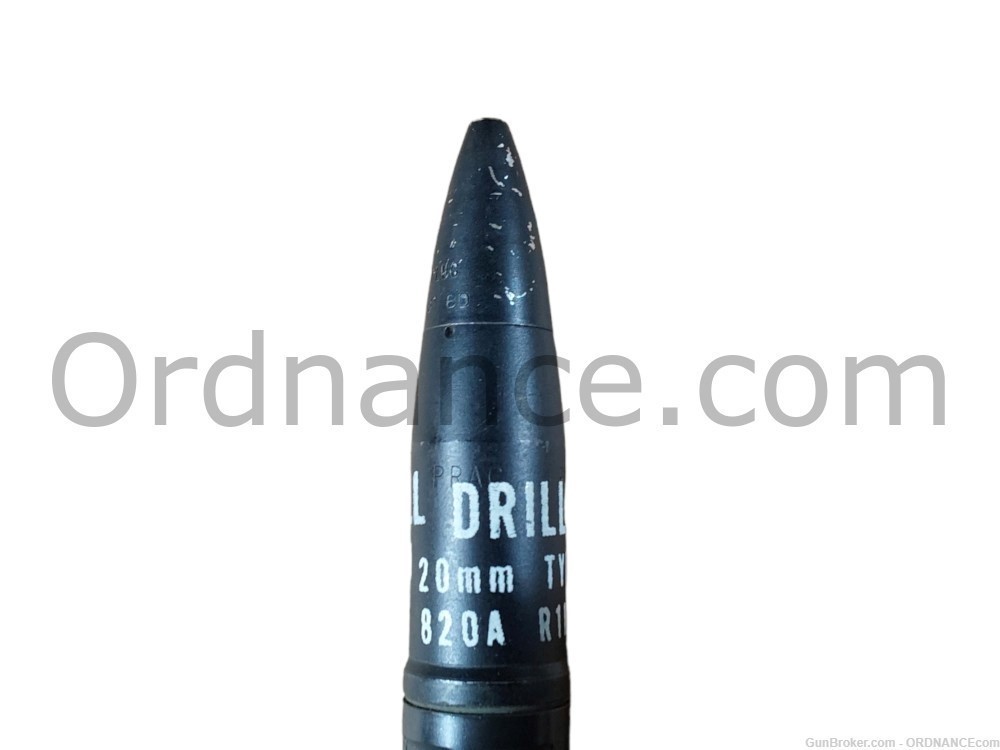 20mm drill round Rh-202 HS.820 20x139mm anti-aircraft inert shell ammo -img-6