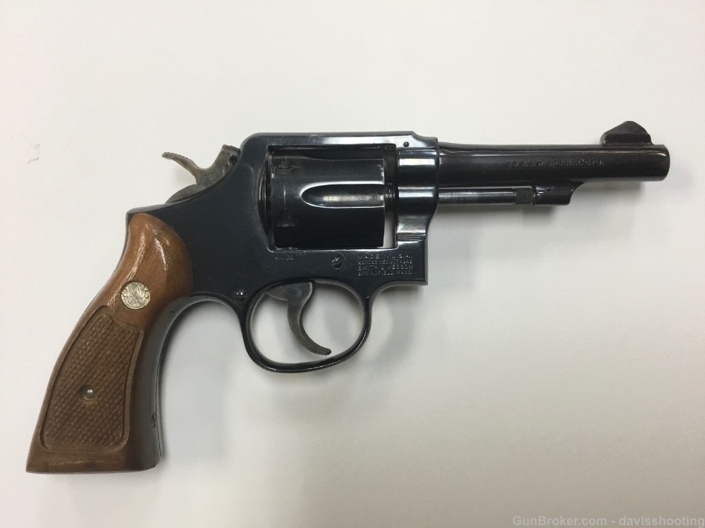 SMITH & WESSON - MODEL 10 - 10-7 - 38 S&W - 4.125" Brl  *VERY CLEAN*-img-1