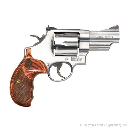 NEW SMITH & WESSON 629 DELUXE .44 MAG REVOLVER 3", SS BARREL - 150715-img-0