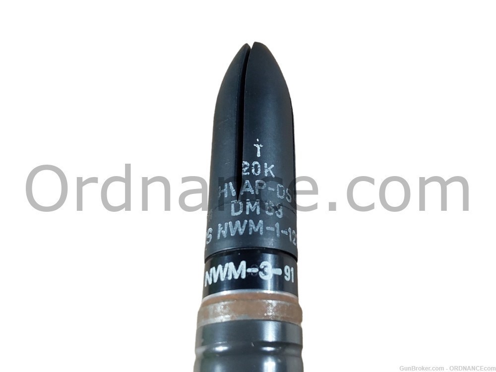 20mm Dutch HVAP-DS round Rh-202 20x139mm inert shell ammunition *3rd Model*-img-10