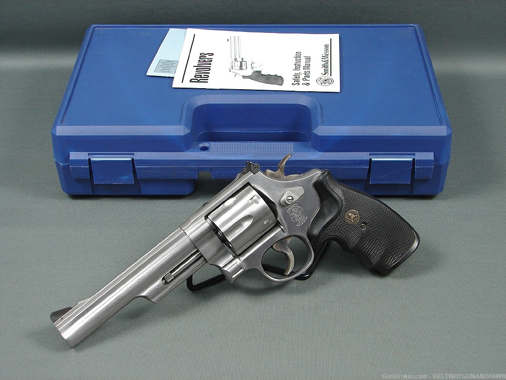 S&W Smith & Wesson 657-4 41Mag 6" Stainless w/Matching Factory Box Mfg 2000-img-0