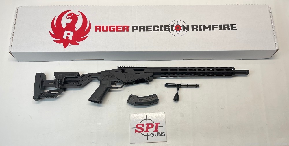 Ruger Precision Rifle 22 LR Black NIB 22LR RPR 8400-img-0