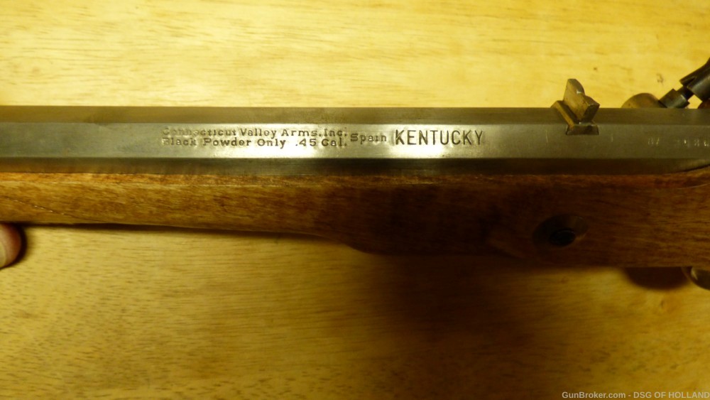 CVA Kentucky .45 Cal Percussion Pistol Nice-img-2