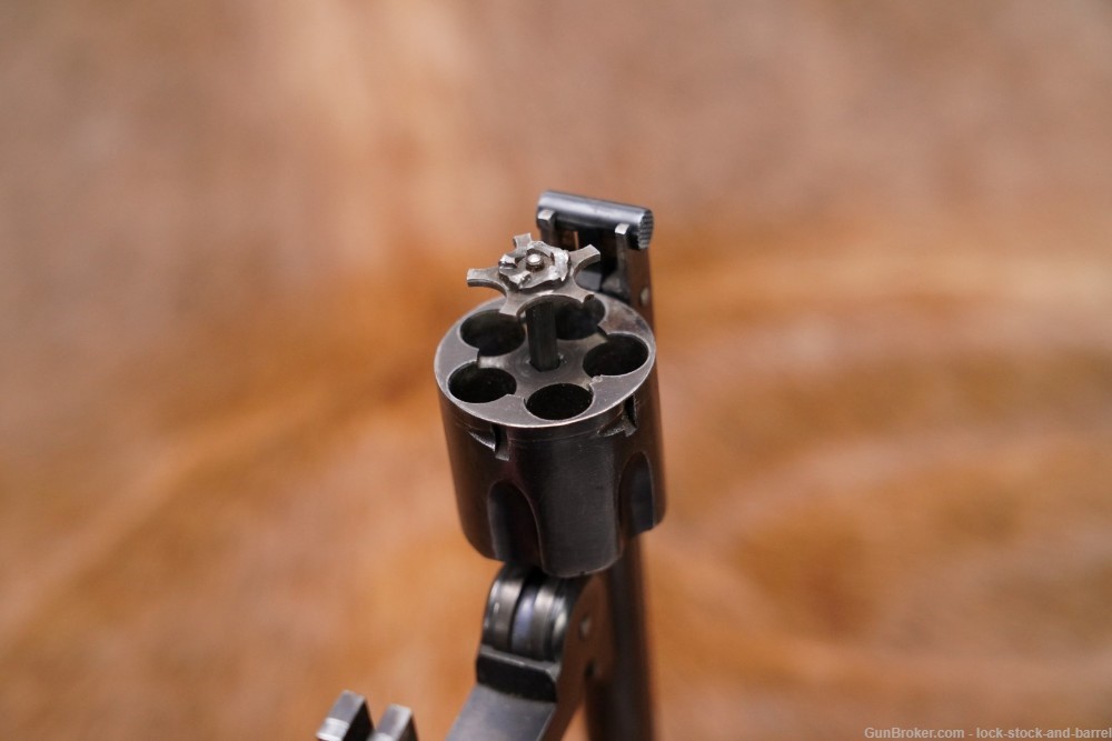 Iver Johnson Large Frame Hammerless  2nd Model .38 S&W DA Revolver Antique-img-10