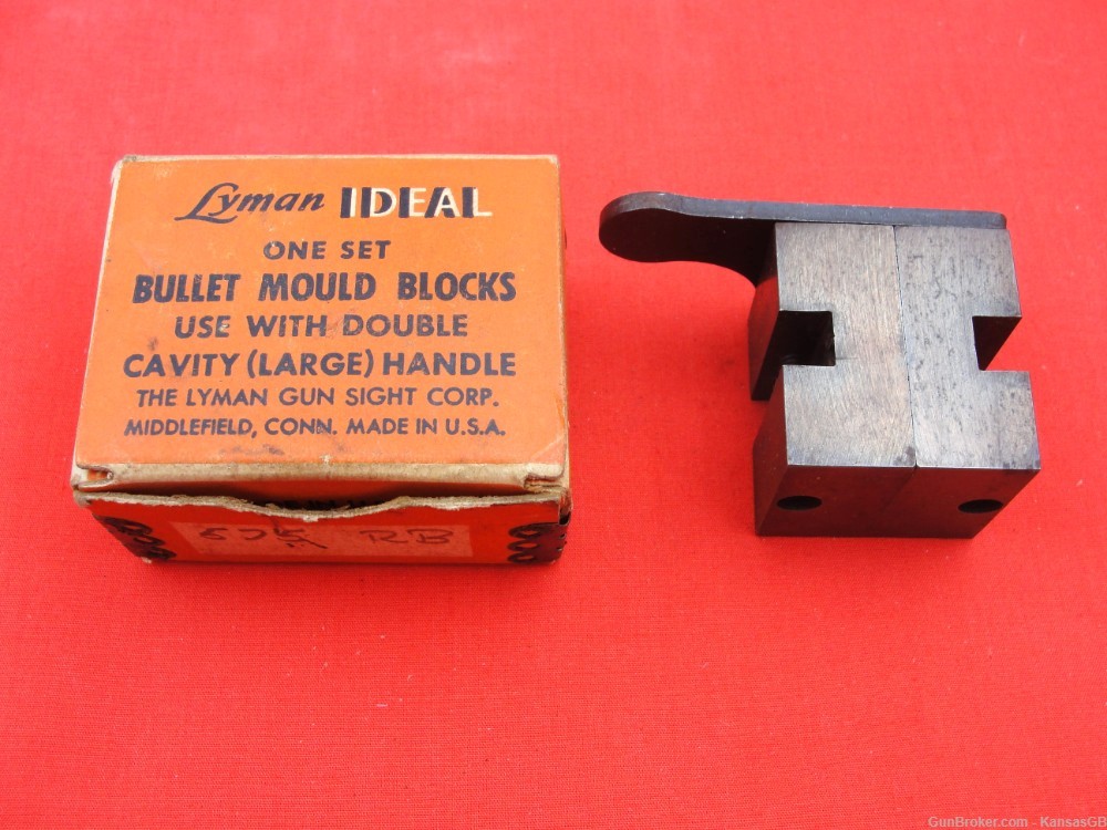 Lyman 575 RB SC bullet mould blocks-img-0