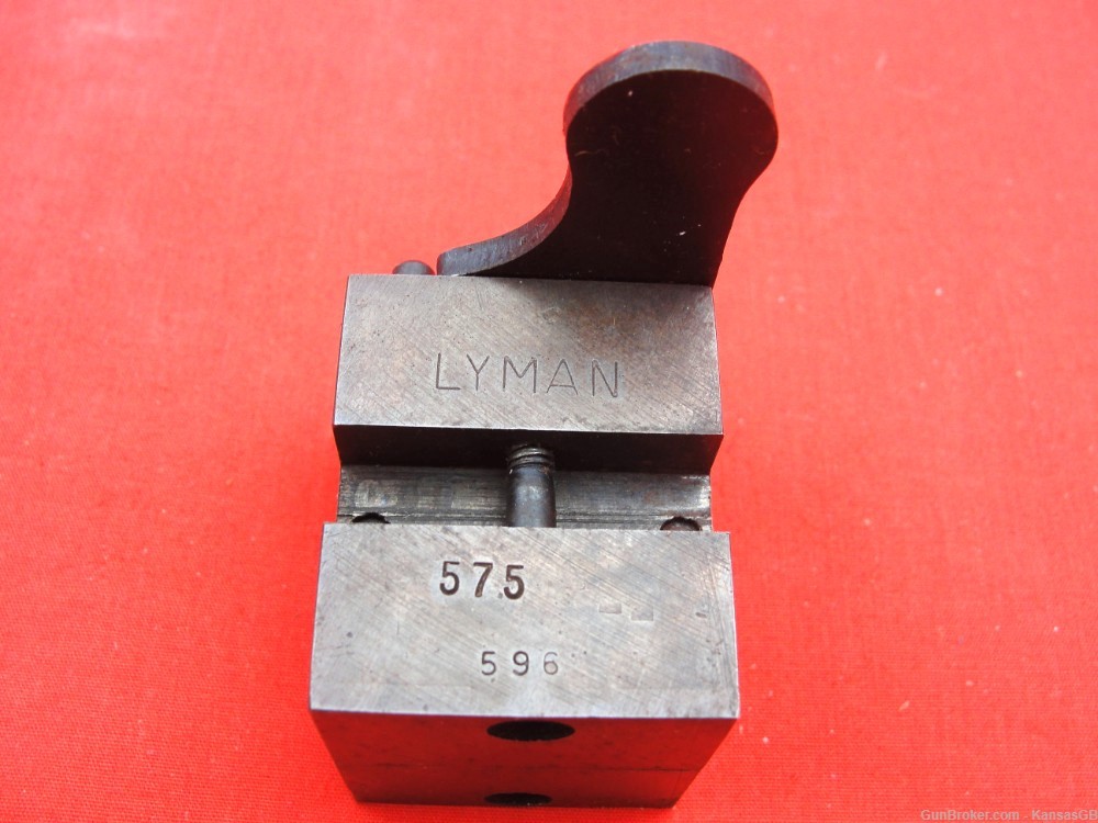 Lyman 575 RB SC bullet mould blocks-img-1