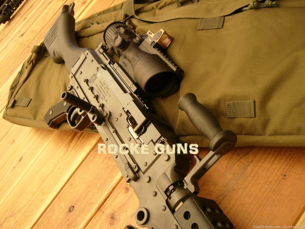 OHIO ORDNANCE WORKS M240 SLR 7.62 NATO ISSUE OPTICS 2000 RDS BELTED AMMO FN-img-60