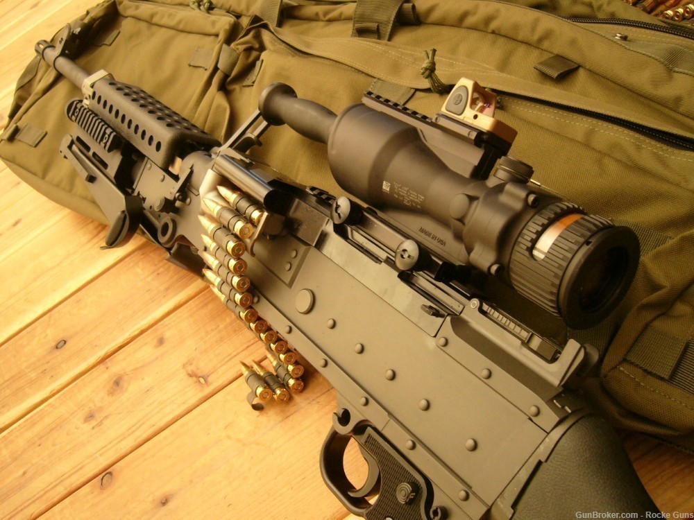 OHIO ORDNANCE WORKS M240 SLR 7.62 NATO ISSUE OPTICS 2000 RDS BELTED AMMO FN-img-61