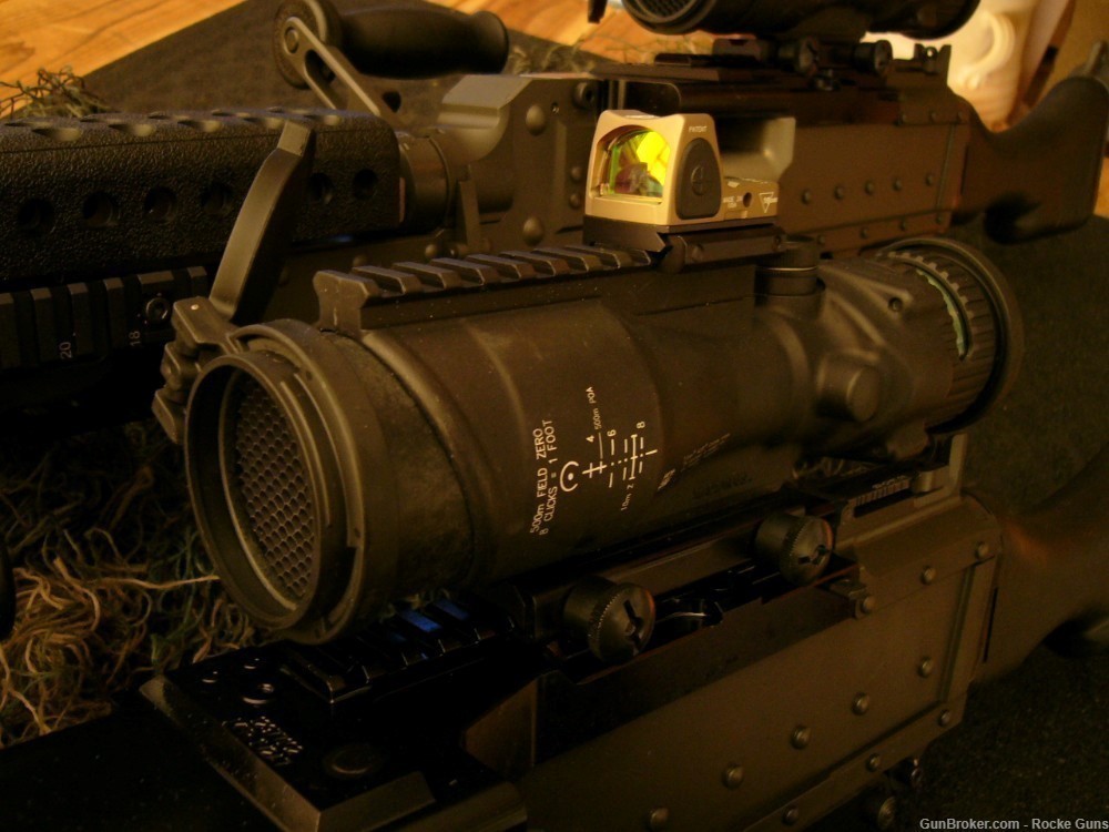 OHIO ORDNANCE WORKS M240 SLR 7.62 NATO ISSUE OPTICS 2000 RDS BELTED AMMO FN-img-70