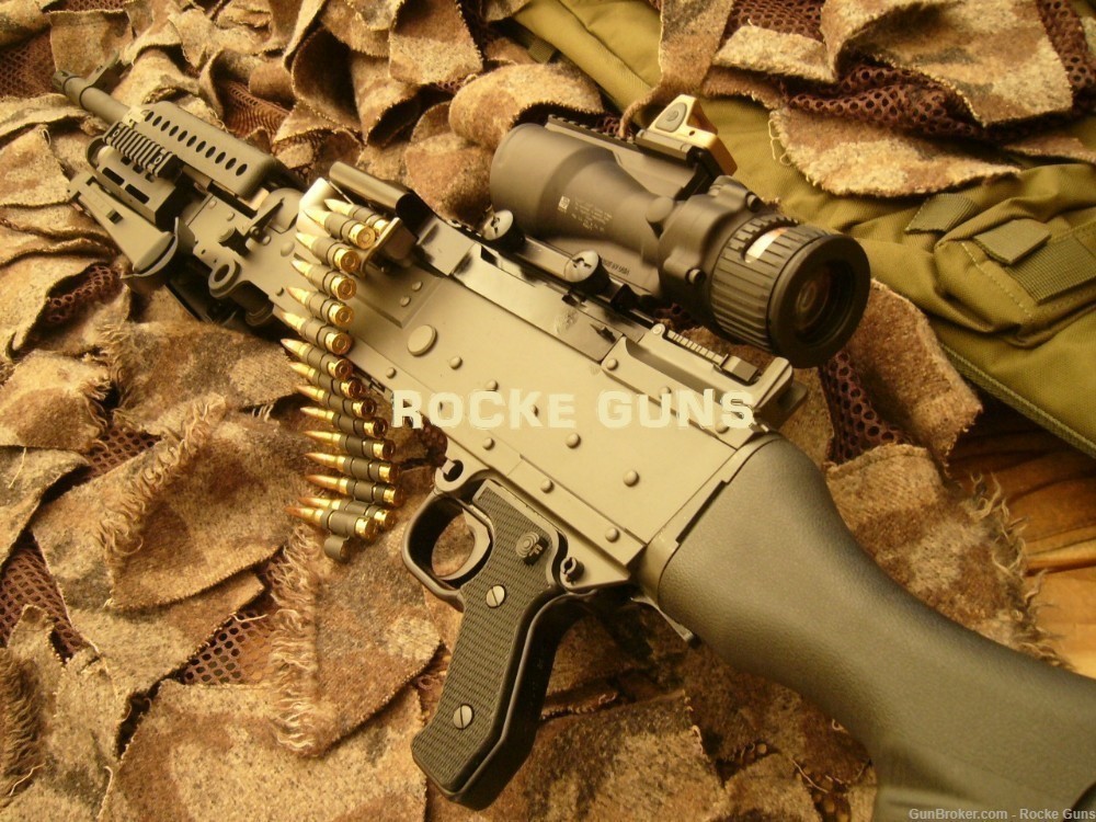 OHIO ORDNANCE WORKS M240 SLR 7.62 NATO ISSUE OPTICS 2000 RDS BELTED AMMO FN-img-38