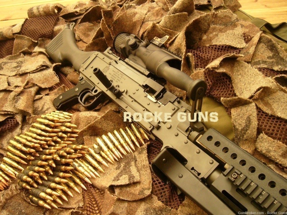 OHIO ORDNANCE WORKS M240 SLR 7.62 NATO ISSUE OPTICS 2000 RDS BELTED AMMO FN-img-43