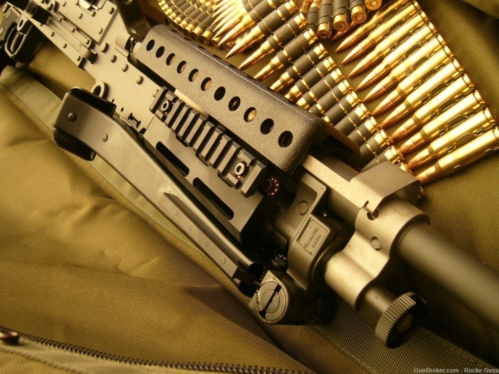 OHIO ORDNANCE WORKS M240 SLR 7.62 NATO ISSUE OPTICS 2000 RDS BELTED AMMO FN-img-4