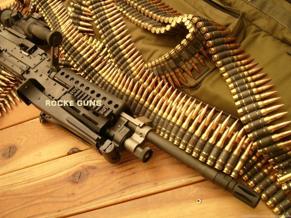 OHIO ORDNANCE WORKS M240 SLR 7.62 NATO ISSUE OPTICS 2000 RDS BELTED AMMO FN-img-49