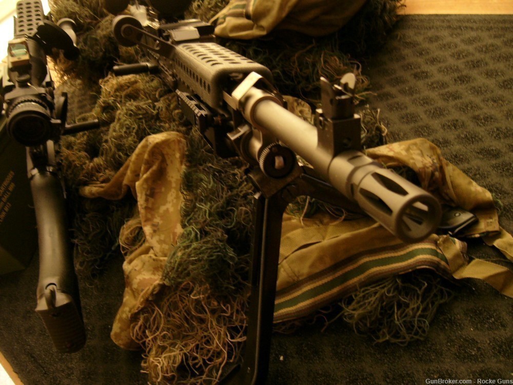 OHIO ORDNANCE WORKS M240 SLR 7.62 NATO ISSUE OPTICS 2000 RDS BELTED AMMO FN-img-79