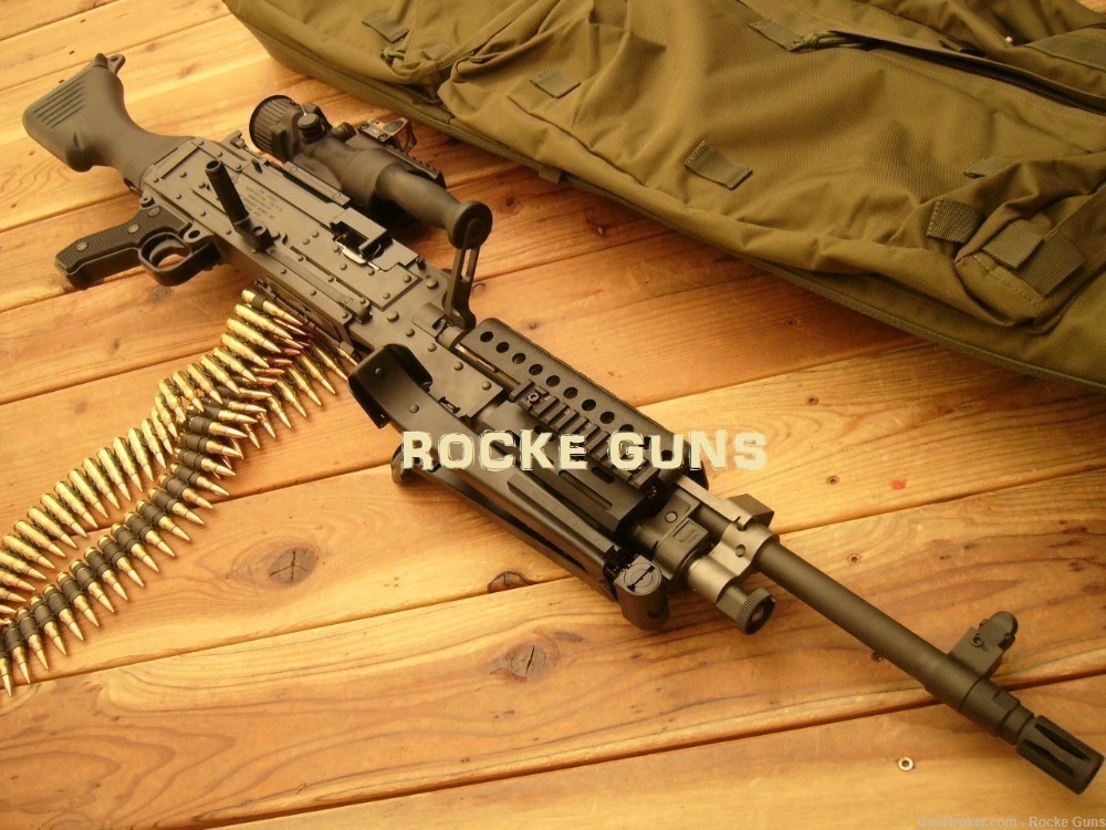 OHIO ORDNANCE WORKS M240 SLR 7.62 NATO ISSUE OPTICS 2000 RDS BELTED AMMO FN-img-47