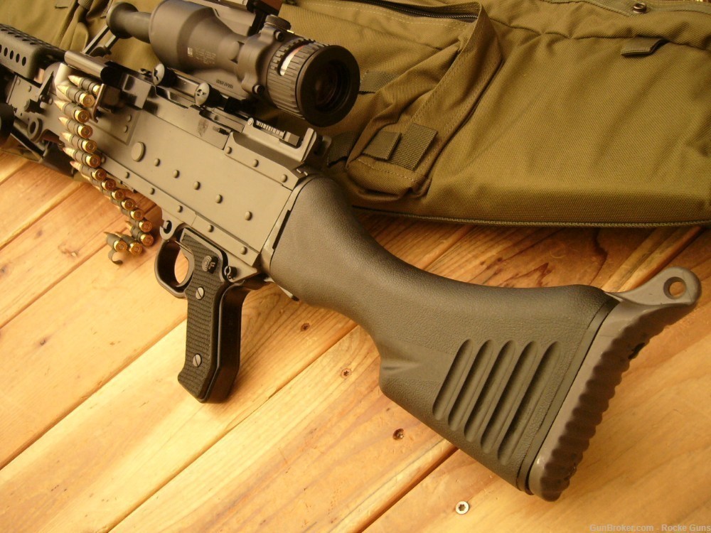 OHIO ORDNANCE WORKS M240 SLR 7.62 NATO ISSUE OPTICS 2000 RDS BELTED AMMO FN-img-62
