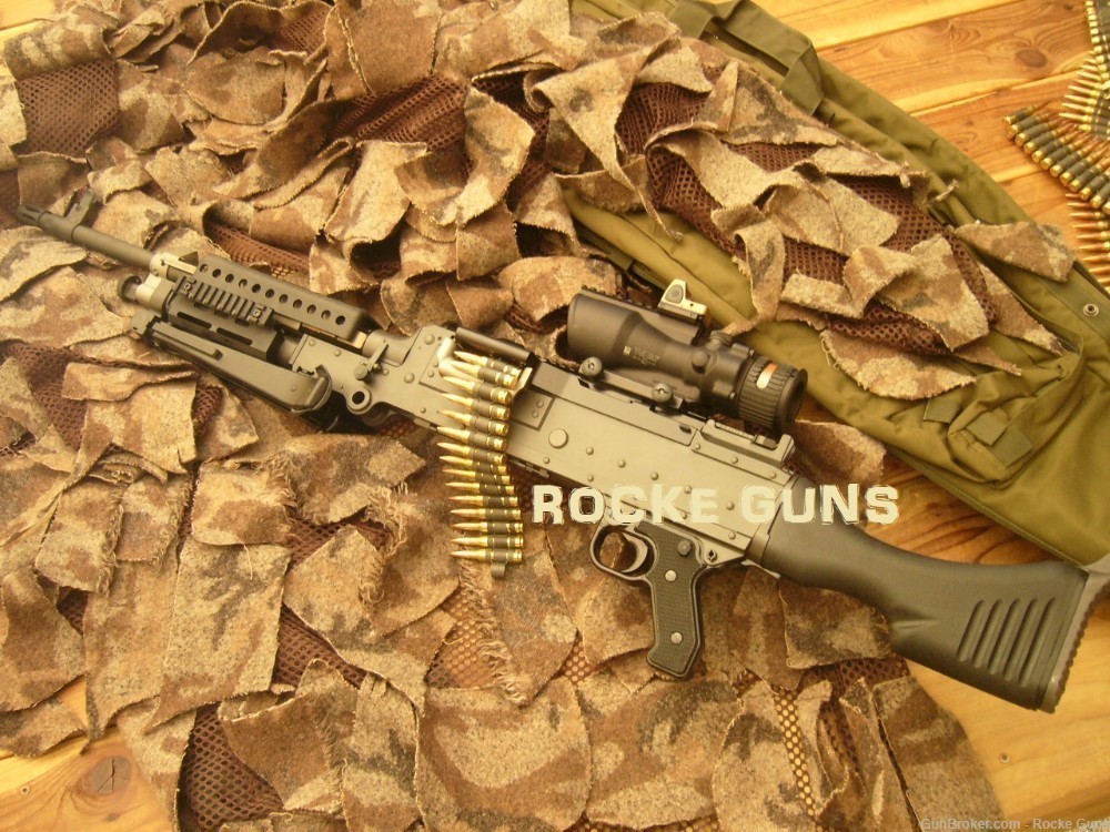 OHIO ORDNANCE WORKS M240 SLR 7.62 NATO ISSUE OPTICS 2000 RDS BELTED AMMO FN-img-42