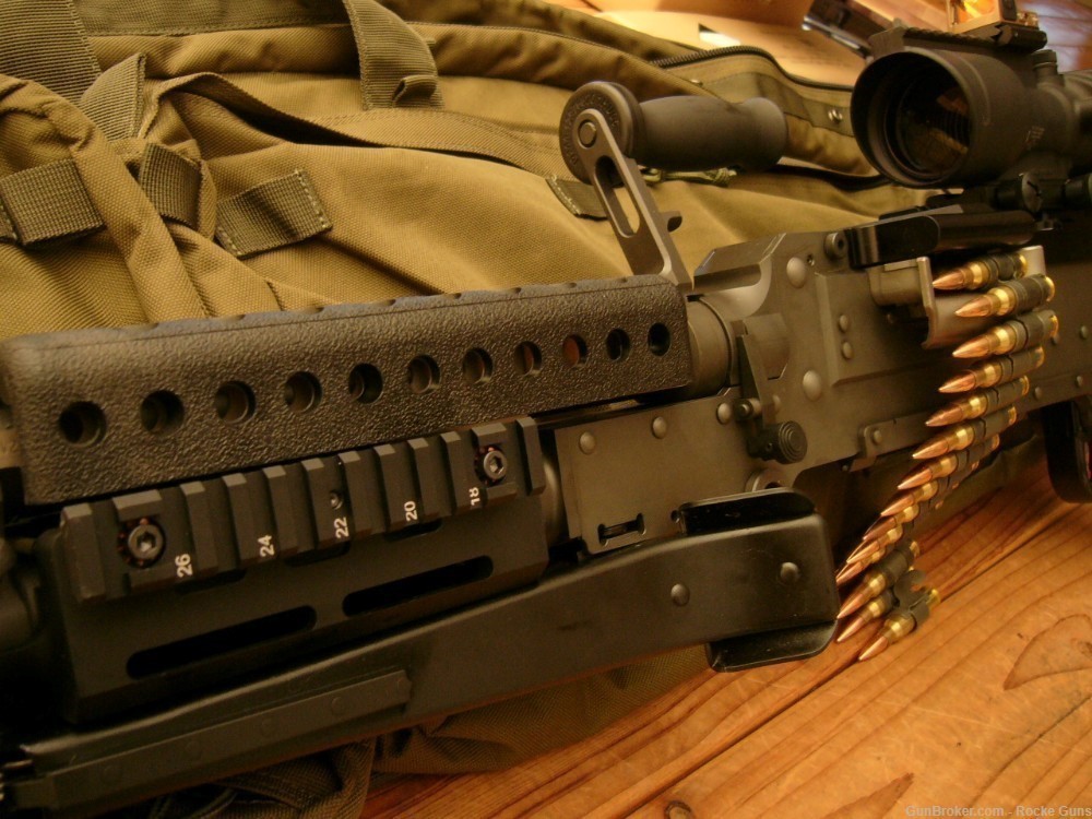 OHIO ORDNANCE WORKS M240 SLR 7.62 NATO ISSUE OPTICS 2000 RDS BELTED AMMO FN-img-65
