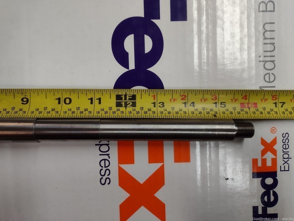 AR-15 barrel 16" 1:7 5.56 SS Stainless Steel solid gas port heavy profile-img-1