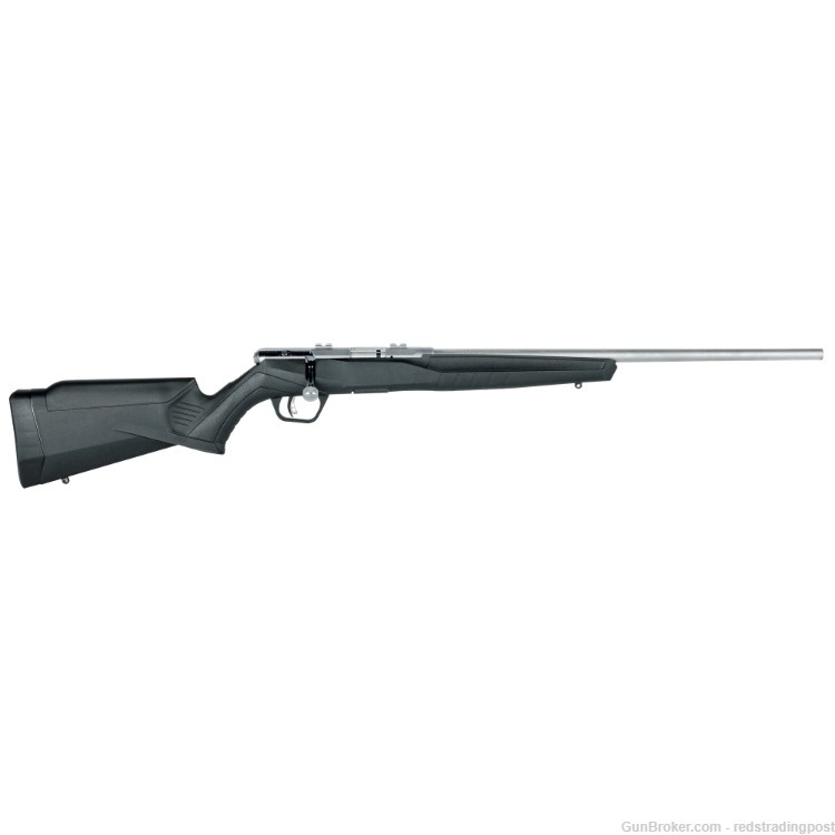 Savage B17 21" Stainless Barrel 17 HMR Synthetic Stock Bolt Rifle 70802-img-0