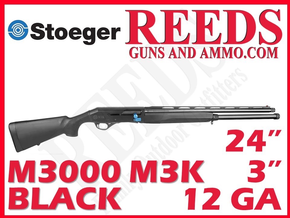 Stoeger M3K 3-Gun Freedom Series Black 12 Ga 3in 24in 36038FS-img-0