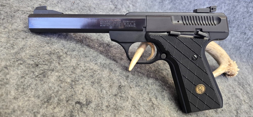 Browning Buckmark 22 LR 5.5" Matte Blk Pistol | 1 mag-img-0