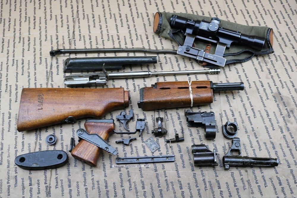 Matching Scope Yugo M76 Parts Kit AK PSL SVD AK47 Yugoslavian Sniper AK-47-img-0