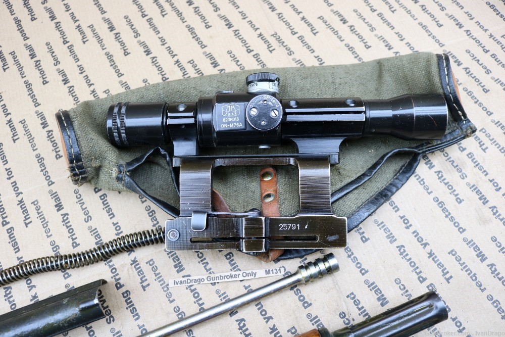 Matching Scope Yugo M76 Parts Kit AK PSL SVD AK47 Yugoslavian Sniper AK-47-img-5